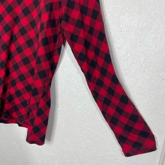 Bundle of 3 Plaid Kim Rogers Lee Rider Tops Long Sleeve 3/4 Sleeve Size Lg - Picture 7 of 15